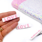 Love Bar Fringe Clippies- Pack Of 3