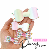 Exclusive Darcey Bow- Full Set- 5 Sizes SVG/PDF