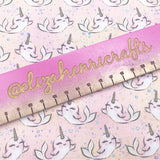 New Narwhal Besties Peach Standard Fabric Felt