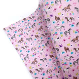 At the Stables Premium Faux Leather Fabric Sheets