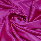 Cerise Pink Premium Polyester Satin Fabric