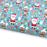 Mr & Mrs Christmas Reindeers Lux Premium Canvas Bow Fabrics