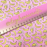 Banana Milkshake Artisan Fabric Felt