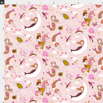 Lullaby Mermaid Artisan Fabric Felt - Eliza Henri Craft Supply
