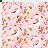 Lullaby Mermaid Artisan Fabric Felt - Eliza Henri Craft Supply