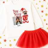 CUSTOM DTF TRANSFER | SELFIE WITH ELFIE PHOTO