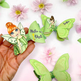 3D MAKE A WISH FAIRY DOLLY GREEN 3.5” | DIY HAIR BOW LOOP CUTOUTS