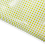 SHERBERT LEMON WATERCOLOUR GINGHAM PATTERNED PERMANENT VINYL