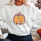 Pumpkin Fall Babe DTF Full Colour Transfers