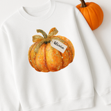 CUSTOM DTF TRANSFER | SPARKLY PUMPKINS- ORANGE