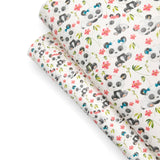 Panda-Mania Premium Faux Leather Fabric