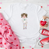 Candy Heart Dolly DTF Full Colour Transfers