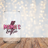 Mamas Bestie Lightning Bolt Vinyl Decal