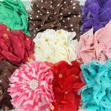 Bank Holiday Deal- Chiffon Flower Goodie Bags- 10 Flower Mix
