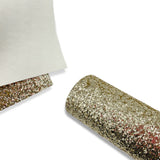 Champers Gold Chunky Glitter Fabric | Essentials Range