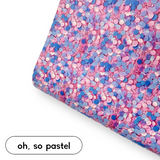 SEQUINS & CONFETTI | PREMIUM LEATHERETTE FABRIC