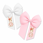 DTF MINI BOW TRANSFERS-STRAWBERRY BUNNY - PACK OF 3 - Eliza Henri
