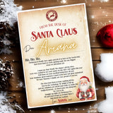 Exclusive Print your Own Letter from Santa Digital Download