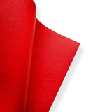 SIREN RED CORE COLOUR PREMIUM FAUX LEATHER FABRIC SHEETS