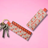 DIY APPLE TEACHER RULER | LEATHERETTE KEYRING CUT-OUTS