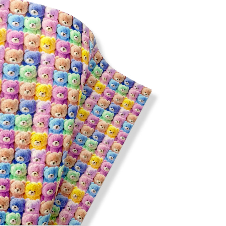 FLUFFY TEDS PREMIUM FAUX LEATHER FABRIC