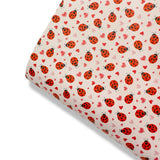 Ladybug Love Premium Faux Leather Fabrics