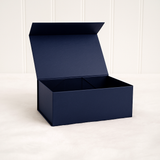 NAVY MAGNETIC GIFT BOX