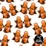 TILLY TIGER FAUX LEATHER DIY HAIR BOW LOOPS & CRAFT CUTOUT SHEETS