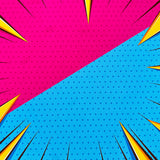 Superhero Split Pink Blue Canvas Photography Background