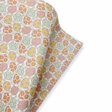 FLOWERY EGGS PREMIUM FAUX LEATHER FABRICS