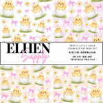 LITTLE BOW LAMB SEAMLESS PATTERN SET - Eliza Henri