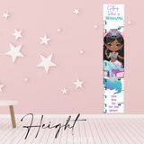 Mermaid Height Charts with optional personalisation