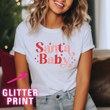 Santa Baby | Full Colour Glitter Transfers