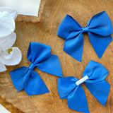 ITALIAN SATIN BOWS WITH ADHESIVE TAB - PACK OF 6