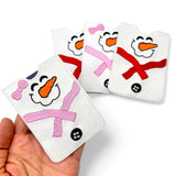 Snowman Face Gift Card Holder