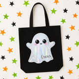 CUSTOM DTF TRANSFER | SHINY WHITE GHOST