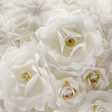 White Roses Canvas Photography Background