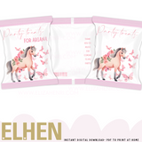 Enchanted Pony Party Treat Pack Design Digital Download