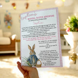 MAGICAL EASTER PINK GIRLS ADVENTURE STORY BOOKLETS- PREMIUM CARD