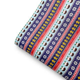 Xmas Fairisle Premium Faux Leather Fabric Sheets