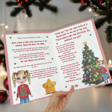 Magical Christmas Star Story Booklet Girl's Version- Premium Card A4