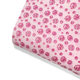 Pink Disco Premium Faux Leather Fabric