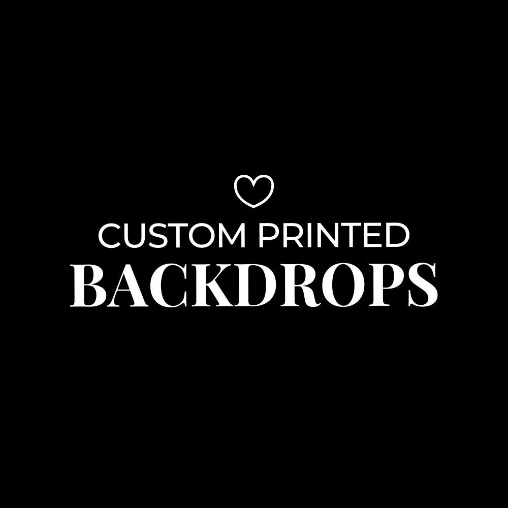 CUSTOM PRINTED SOLVENT PVC BACKDROP - Eliza Henri