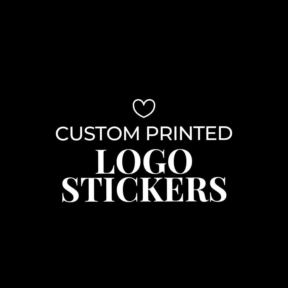 CUSTOM PRINTED LOGO BUSINESS STICKERS- GLOSSY OR MATTE - Eliza Henri