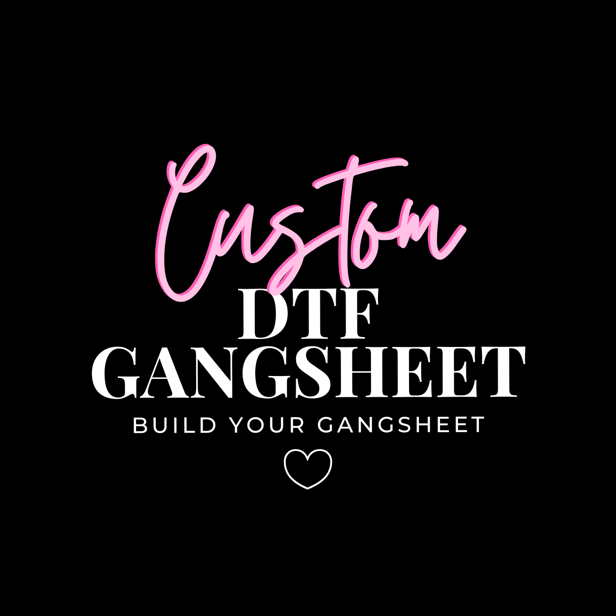 CUSTOM DTF GANG SHEET- BUILD YOUR OWN - Eliza Henri
