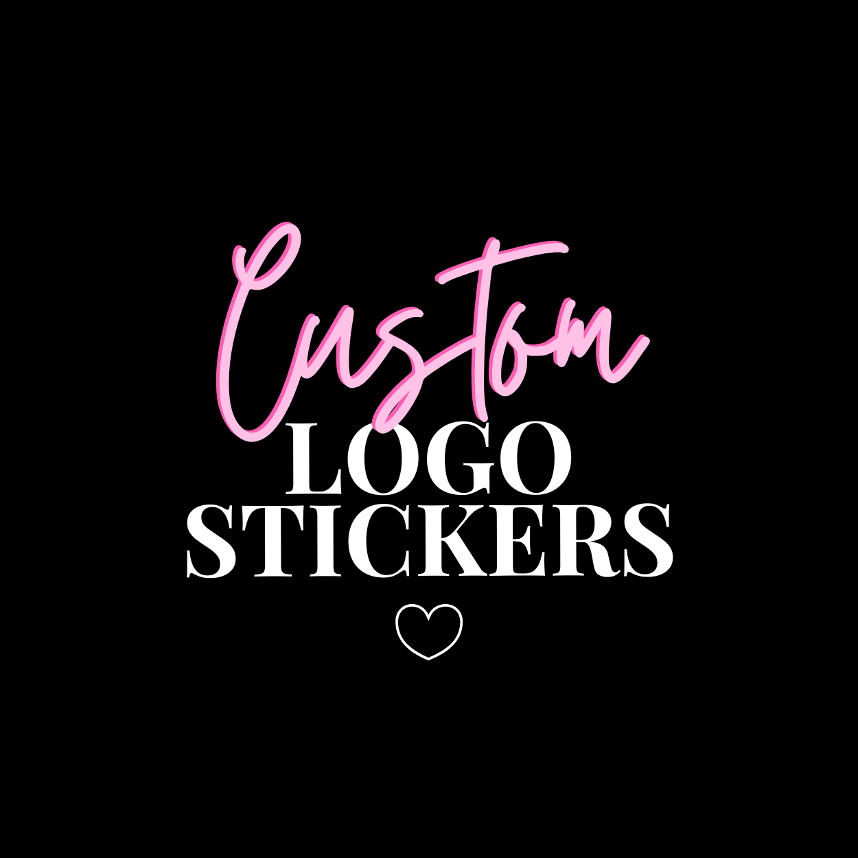 CUSTOM PRINTED LOGO BUSINESS STICKERS- GLOSSY OR MATTE - Eliza Henri