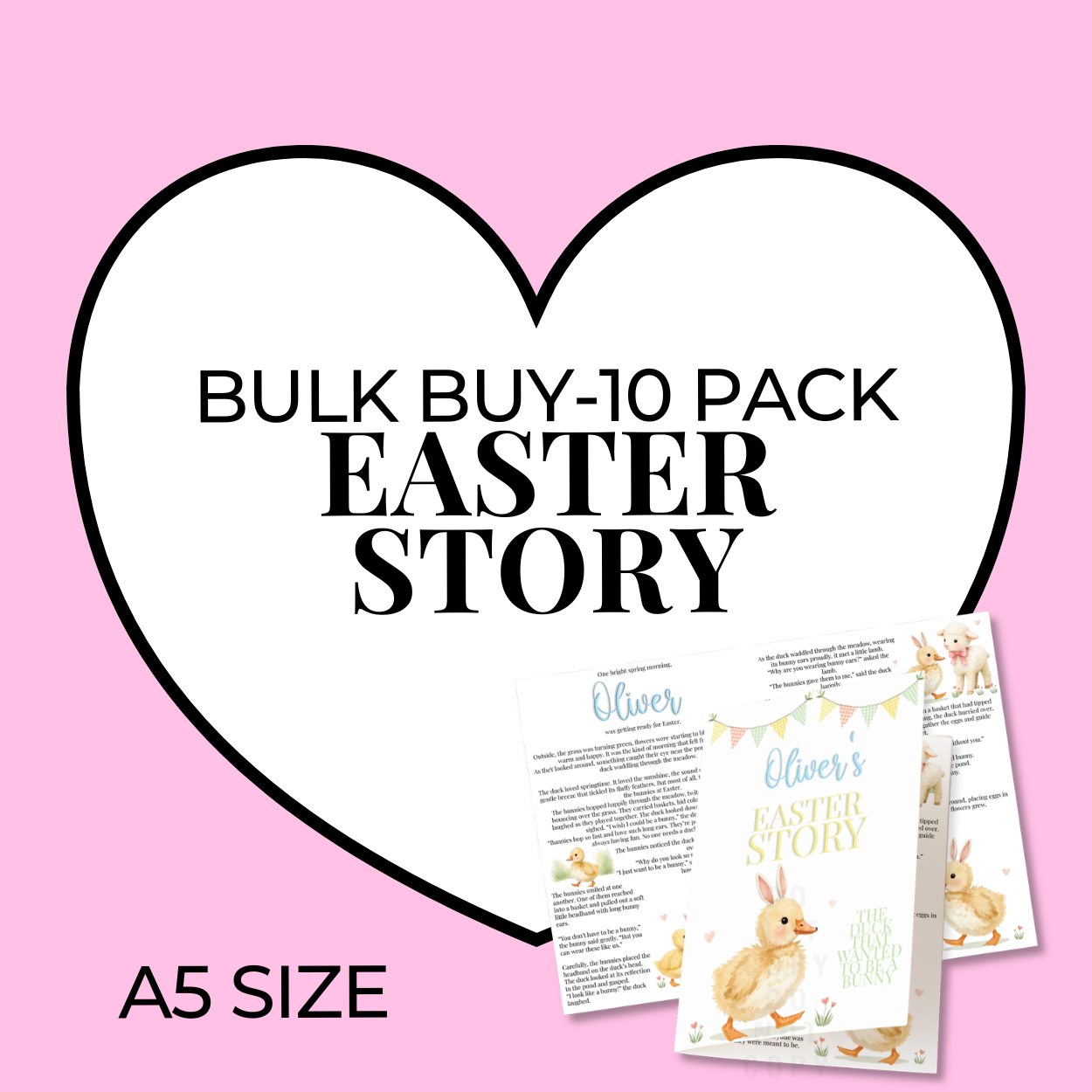 BULK BUY- DUCKY BUNNY- EASTER STORY- 10 PACK - Eliza Henri