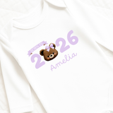 DTF TRANSFER | BORN IN 2026- BEAR LILAC