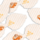BRAVE LITTLE MONKEY 3.5” | PRE CUT DIY HAIR BOW LOOPS