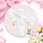DTF MINI BOW TRANSFERS- PEEKING BUNNY TRANSFERS- PACK OF 3 - Eliza Henri